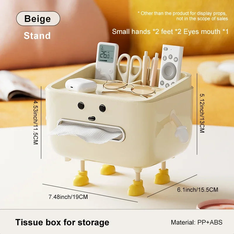 Papierhandtuchbox & Organizer – Stilvoller Tisch-Organizer für Wohnzimmer & Bad