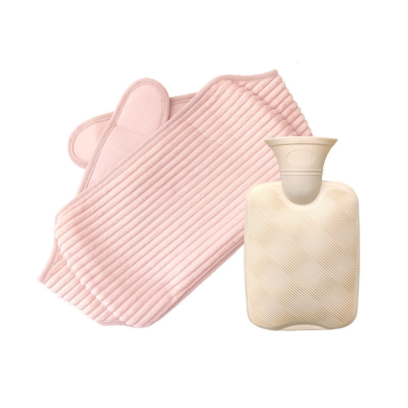 2 in 1 Fuß- & Wärmflasche – Flauschige Wärme für Füße, Rücken & Bauch