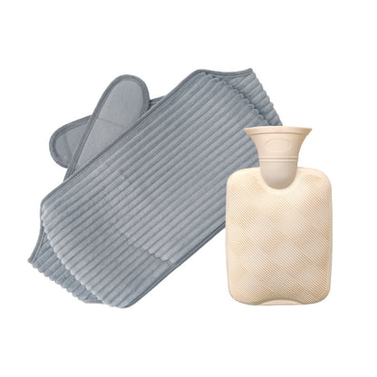 2 in 1 Fuß- & Wärmflasche – Flauschige Wärme für Füße, Rücken & Bauch