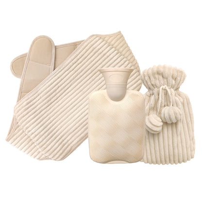 2 in 1 Fuß- & Wärmflasche – Flauschige Wärme für Füße, Rücken & Bauch