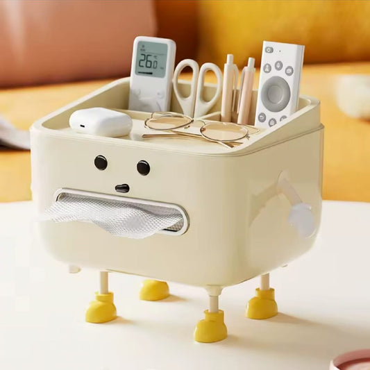 Papierhandtuchbox & Organizer – Stilvoller Tisch-Organizer für Wohnzimmer & Bad