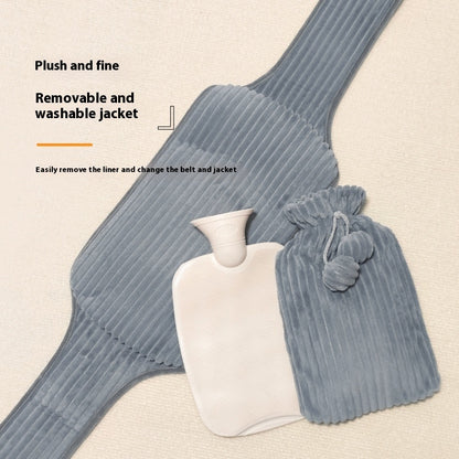 2 in 1 Fuß- & Wärmflasche – Flauschige Wärme für Füße, Rücken & Bauch