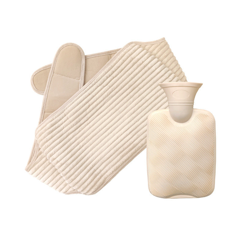 2 in 1 Fuß- & Wärmflasche – Flauschige Wärme für Füße, Rücken & Bauch