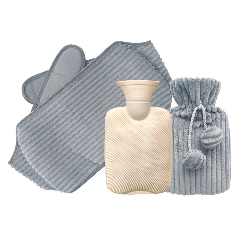 2 in 1 Fuß- & Wärmflasche – Flauschige Wärme für Füße, Rücken & Bauch