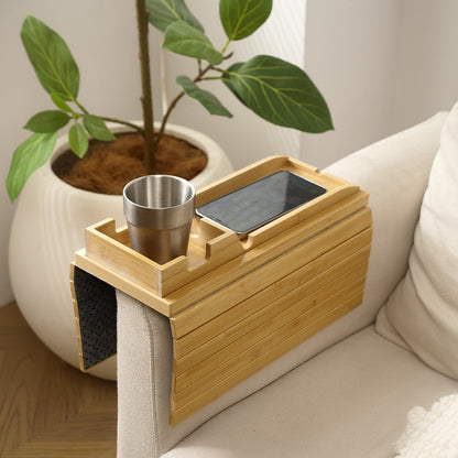 Paradelle® Magnetisches Sofa-Tablett aus Bambus – Stilvoll & Praktisch