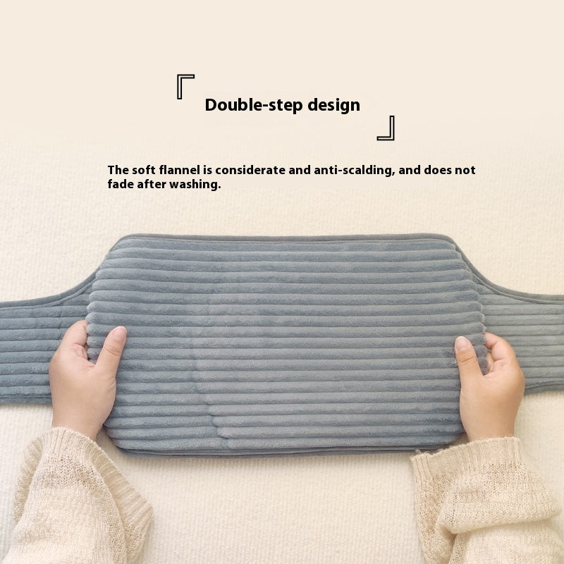 2 in 1 Fuß- & Wärmflasche – Flauschige Wärme für Füße, Rücken & Bauch