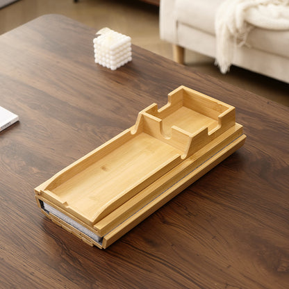Paradelle® Magnetisches Sofa-Tablett aus Bambus – Stilvoll & Praktisch
