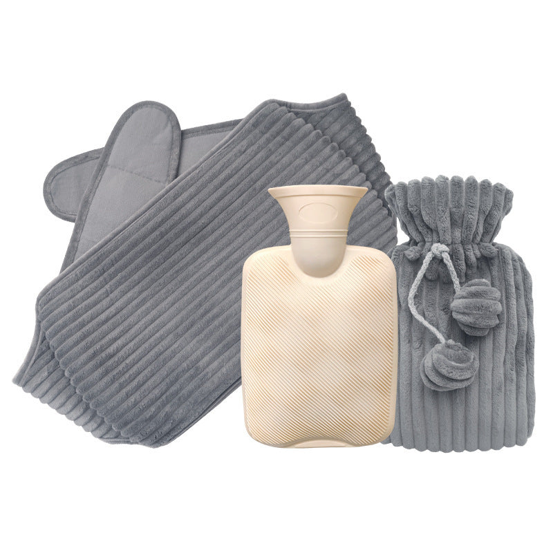 2 in 1 Fuß- & Wärmflasche – Flauschige Wärme für Füße, Rücken & Bauch