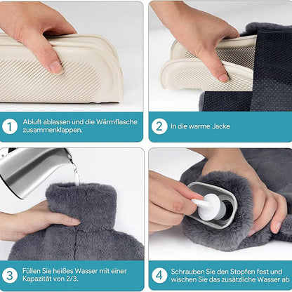 Paradelle® Fußwärmflasche Deluxe – Entspannung & Wärme für Zuhause